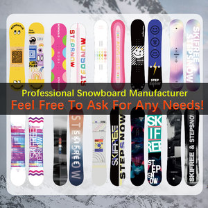 Vente en gros de snowboards personnalisés pour jeunes et adultes, snowboards tout-terrain, équipement de snowboard avec bottes et fixations, usine de snowboards OEM - Product Image 1