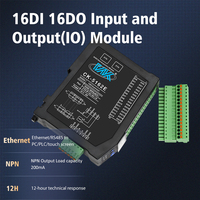 Módulo IO en Cascada Ethernet de Entrada/Salida Digital 16DIDO en Stock para PLC