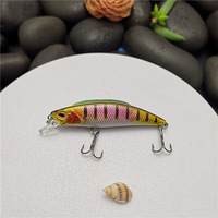 Leurre de pêche coulant de 60 mm 6,5 g, ABS, artificiel, pour rivière, appât pour ruisseau, RYUKI 60S, truite, bar, carpe, eau salée, leurre de lancer