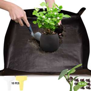 Tapis de pot pour plantes de jardin, plateau de greffage réutilisable et étanche pour semis de plantes de jardin, patère pour plantation intérieure - Product Image 2