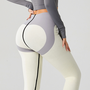 Leggings <span class=keywords><strong>Termici</strong></span> Invernali da <span class=keywords><strong>Donna</strong></span> all'Ingrosso Caldi in Peluche a Vita Alta Foderati in Pile Spessi con Tasca per Yoga - Product Image 5