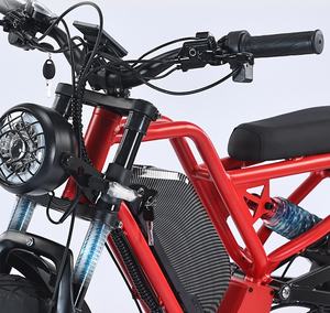 Vélo électrique tout-terrain de haute qualité avec batterie au lithium de 20 pouces, livraison gratuite depuis l'entrepôt américain, moto électrique pour la neige - Product Image 4