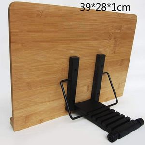 Bookshelf Desktop <b>Tablet</b> Stand Bamboo Wooden Book <b>Holder</b> Stand - Product Image 4