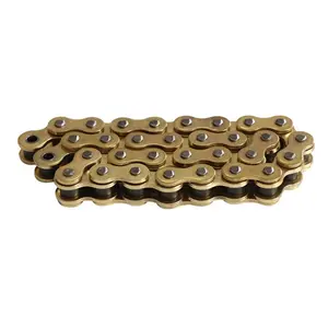 Best Quality 428H-132L Gold Color Motorcycle Roller Chain for Motorcycle Parts