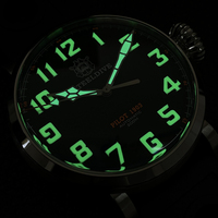 STEELDIVE SD1903 Nouveauté Montre de plongée en acier 46,5 mm Super Lumineuse C3 Couronne Unique 200M 20ATM Montres de plongée pour hommes