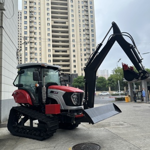 Tracteur chenillé <span class=keywords><strong>agricole</strong></span> 4x4 de 120 CV avec moteur diesel et transmission par engrenages, pour usage <span class=keywords><strong>agricole</strong></span>, haute productivité, fourni directement par l'usine - Product Image 3
