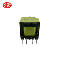 Transformateur de puissance à haute fréquence EE16 avec ruban isolant jaune et noyau de ferrite Flyback pour adaptateur de chargeur SMPS OEM