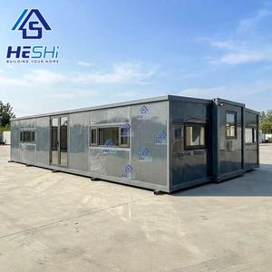 Maison préfabriquée extensible en conteneur de 20 pieds ou 40 pieds, personnalisée, préfabriquée, livraison à domicile, cuisine, maison modulaire - Product Image 1