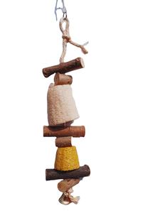 Duurzaam 7 Sets Papegaaienspeelgoed Voor Kleine Huisdieren Gemaakt Van Touwhout Katoen Voor Grensoverschrijdende E-Commerce Voor <span class=keywords><strong>Amazon</strong></span> En Ebay - Product Image 6