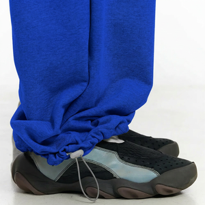 OEM Service Lightweight Casual Baggy Wide Leg Cotton Sweatpants Loose Joggers Drawstring - Product Image 4