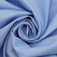 Tissu de costume en Serge TR 80/20 pas cher en stock, de haute qualité, en polyester et viscose, bleu, tissu TR