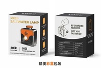 Lampe à sel jetable, lanterne portable d'extérieur, pour jardin, tente, camping, pêche, utilisable pendant 300-400 heures