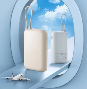 Original mi Pocket Built-in <b>Cable</b> Power Bank 10000mAh 22.5W PD Fast Charging Portable <b>Charger</b> - Product Image 6