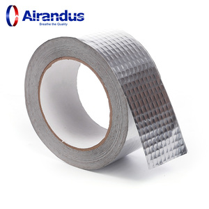 Cinta Adhesiva de Butilo Impermeable <span class=keywords><strong>para</strong></span> HVACR, Rollo Jumbo, Aislamiento <span class=keywords><strong>para</strong></span> Techos y Conductos, Cinta de Aluminio <span class=keywords><strong>para</strong></span> Trabajos de Conductos, Precio Más Bajo - Product Image 5
