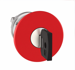 Nuevo Botón de Paro de Emergencia Schneider ZB4BS944 Harmony XB4, Cabeza de Botón de 40mm, Tipo Hongo Rojo, Liberación con Llave de 22mm, Metálico - Product Image 5