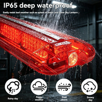 Barre lumineuse d'avertissement pour véhicule d'urgence 12V 24V, étanche IP65, LED haute intensité, clignotant, avec son d'avertissement, non-réfléchissant pour la circulation