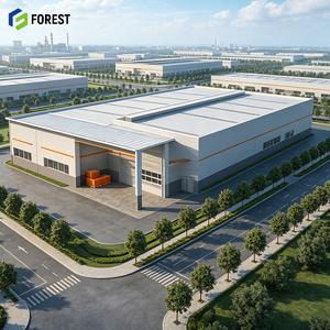 Taller Modular de Acero Pre-fabricado de Alta Resistencia, Edificio para Instalaciones de Producción Industrial de Gran Capacidad - Product Image 1