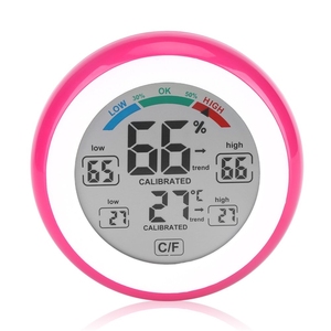 Termômetro <span class=keywords><strong>Digital</strong></span> Redondo Higrômetro Termo e Higrothermômetro - Product Image 6