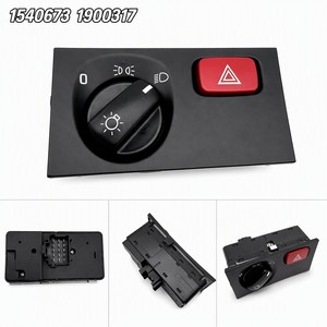 2426882 2 426 882 1540673 1 540 673 1900317 1 900 317 Bouton d'avertissement d'urgence pour interrupteur <span class=keywords><strong>de</strong></span> phare 15 broches compatible Scania PGRT 04-16 - Product Image 5