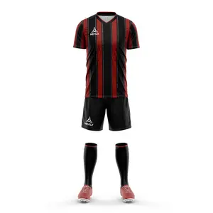 مخصص تصميم خدمة الشحن موك يصل 3d نموذج عالية الجودة الشباب لكرة القدم جيرسي التسامي ملابس كرة القدم