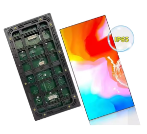 จอวิดีโอวอลล์ LED สีเต็มรูปแบบ P5 สำหรับติดตั้งภายนอกอาคาร ใช้สำหรับระบบนำทางในสนามบิน รถไฟฟ้าใต้ดิน และระบบโฆษณาภายนอกอาคาร - Product Image 1