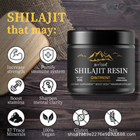 Meilleure vente de pâte de résine de Shilajit pure 30g pressée à froid de qualité alimentaire Source directe d'usine à haute teneur en antioxydants certifiée GMP