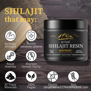La migliore vendita di pasta di resina pura Shilajit 30g di prodotti alimentari spremuti a freddo fonte di fabbrica diretta ad alto contenuto di antiossidanti <span class=keywords><strong>certificato</strong></span> GMP - Product Image 2