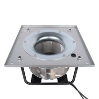 Ventilateur EC LONGWELL 280 mm, 115 V/220 V, en métal, à haut débit d'air, avec prise plenum, pour unités de climatisation