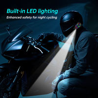 Casque de moto avec écouteurs sans fil étanches à réduction de bruit ultra performante et compatibles avec tous les casques