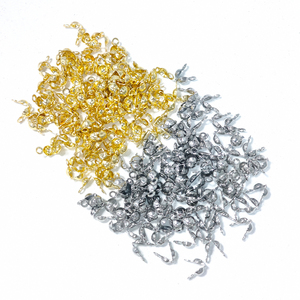 Terminales de Acero Inoxidable con Baño de Oro de 18K, Cubiertas para Nudos, Accesorios para la Fabricación de Joyerí<span class=keywords><strong>a</strong></span>, Tapas para Extremos de Pulseras - Product Image 4