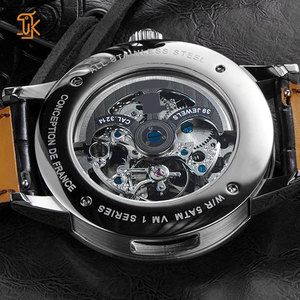 Reloj de Pulsera Mecánico Automático para Hombre, con Logotipo Personalizado, de Acero Inoxidable 316L, con Rueda de Equilibrio <span class=keywords><strong>a</strong></span> <span class=keywords><strong>las</strong></span> 9 en Punto, Fabricante OEM - Product Image 5