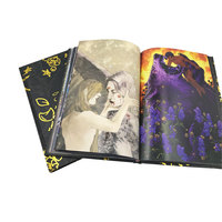 Impression personnalisée en gros, livres d'histoires, de bandes dessinées, d'anime et de mangas pour enfants et adultes, couverture rigide avec dorure à chaud