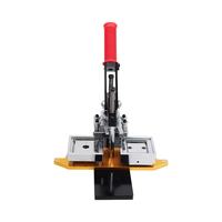 Machine manuelle de fabrication d'aimants photo carrés 63,5*63,5 mm pour réfrigérateur – Produit phare 2026, état neuf, avec bouton en aluminium pour réfrigérateur
