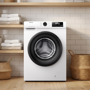 Hi Sens 1Q Series WF1Q1041BW Freestanding 10kg Front Load Stainless Steel <b>Drum</b> <b>Drum</b> Clean Wash Quick Wash 15 Superi - Product Image 4
