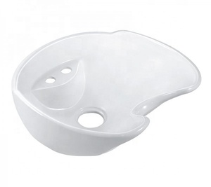 Fauteuil en céramique portable pour shampooing, bassin pour Salon de <span class=keywords><strong>coiffure</strong></span> et Salon de beauté, ml - Product Image 2
