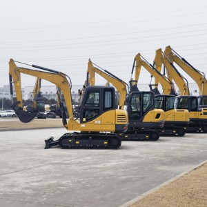 5 Ton <b>Mini</b> Excavator CE Cheap Price Small 5t New Motor Bagger Digger Without Cabin - Product Image 3