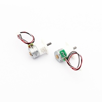 Moteur pas à pas à aimant permanent QQ Motor SM1562GB10, 2 phases, 4 fils, 50 Ohm, DC 5.0V 12V, avec boîte de vitesses et axe de sortie à vis M3