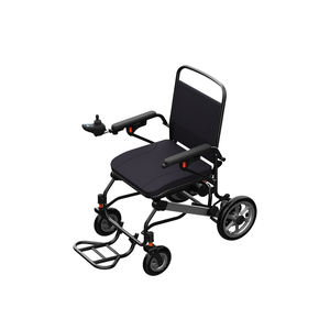 Fauteuil roulant pliable à prix avantageux fabriqué en Chine, avec batterie longue durée, facile à utiliser, fauteuil roulant électrique à vendre - Product Image 4