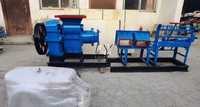 Machine automatique de fabrication de briques creuses en acier inoxydable 380V, équipement professionnel, machine à blocs de terre-ciment Hydraform
