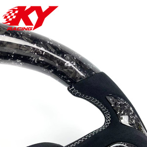 Volante Deportivo de Fibra de Carbono Forjado Personalizado con Levas de Cambio para Dodge Hellcat Charger Challenger SRT R/T - Product Image 2