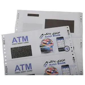 Blanco Envelop Afdrukken Vertrouwelijke Beveiliging Carbonless Papier Salaris Printpapier Pin Mailer Voor Bank