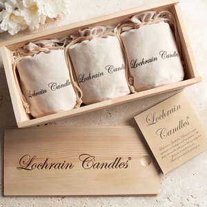 Velas Aromáticas de Lujo en Frascos de Vidrio con Cera de Soja, Marca Privada, con Tapa de Madera, Aromaterapia de Larga Duración - Product Image 6