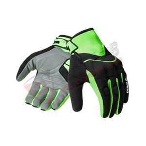 Guantes de carreras de cuero personalizados para mujer para motocicletas impermeables transpirables a prueba de viento de talla grande pantalla táctil para ciclismo - Product Image 4