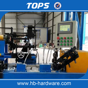 Hoàn toàn tự động kim cương gi dây lưới Chuỗi liên kết hàng rào dệt <span class=keywords><strong>Net</strong></span> Máy làm - Product Image 6