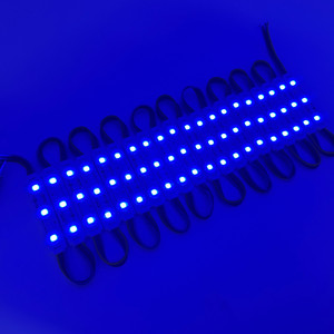Modulo <span class=keywords><strong>Led</strong></span> luce DC12V 24V 75*15MM 0.72W 1.5W 3LED SMD5050 RGB modulo IP65 luce a <span class=keywords><strong>Led</strong></span> per esterni ad alta luminosità cartellone - Product Image 4