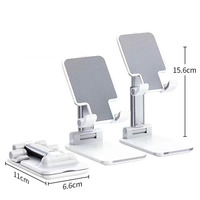 Support universel multifonctionnel réglable et pliable pour téléphone/tablette, support de bureau en bois pour bureau, chevet, tableau de bord