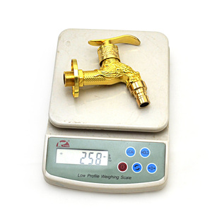 Robinet à robinet unique sculpté Dragon en or antique MCBKRPDIO support mural pour salle de bain cuisine en alliage de <span class=keywords><strong>Zinc</strong></span> lave-linge bassin - Product Image 2