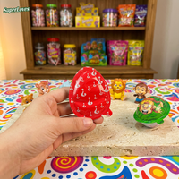 Bonbons au chocolat pour œufs de Pâques avec thème animaux, boîte solide, assortiment de bonbons surprise pour enfants
