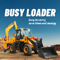 Lader Traktor 3.0 3.5 4.0 4.5ton 6.9t Radlader Kompaktlader Schranklader Towable Backhoe Excavator Loader Pelle Chargeuse