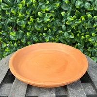 Assiette à soucoupe moderne en terre cuite, faite à la main, en argile naturelle, écologique, compatible lave-vaisselle et four, revêtement multicouche, haute qualité